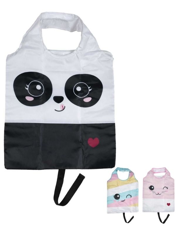  Sac À Provisions Pliable Kawaii Freshness - Assorti