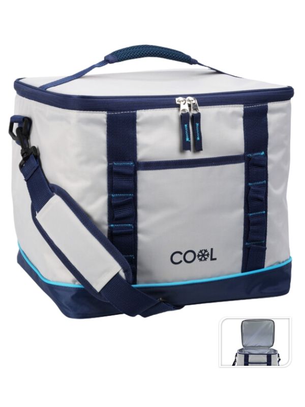 Sac isotherme gris 32 x 33 cm