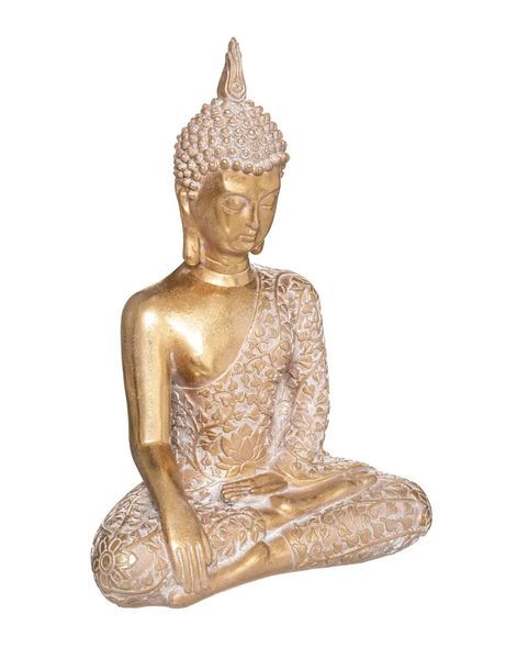 Sitzender Goldener Buddha 32Cm