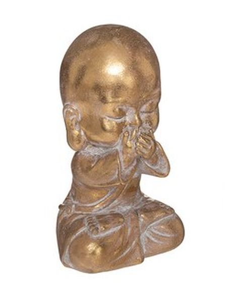 Buddha Della Saggezza Dorato 15Cm