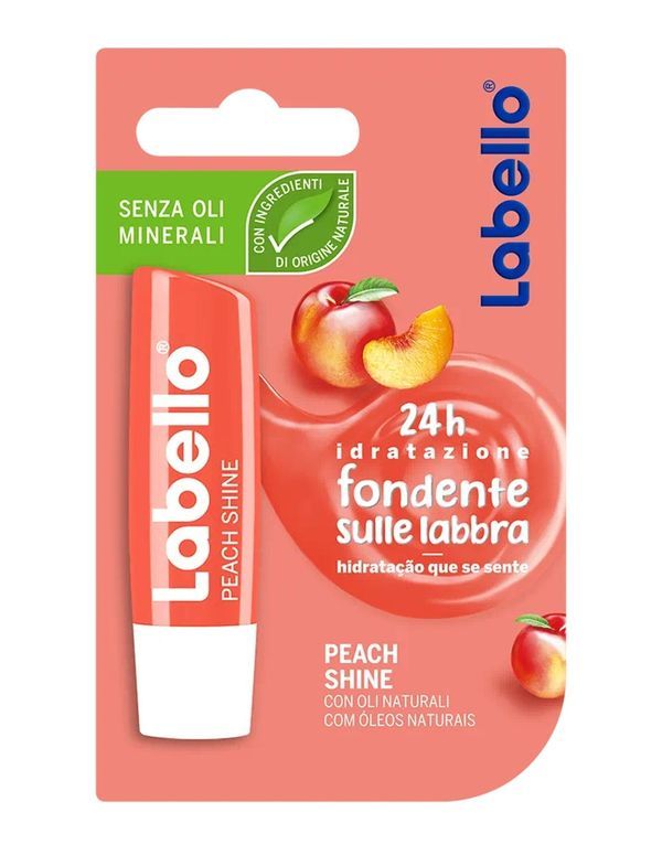 LABELLO Beurre De Cacao Peach Shine 4.8G