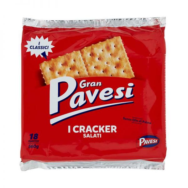 GRAN PAVESI Crackers Classiques Salés 560G