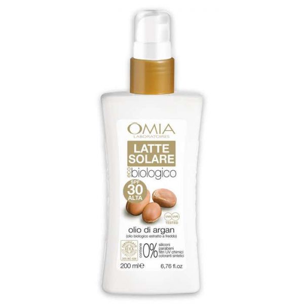 Crème solaire SPF 30 Omia Lait spray 200 ml