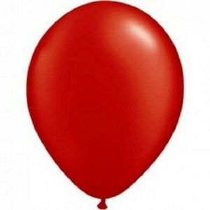 6 Luftballons ROTE SPANNUNG 30cm