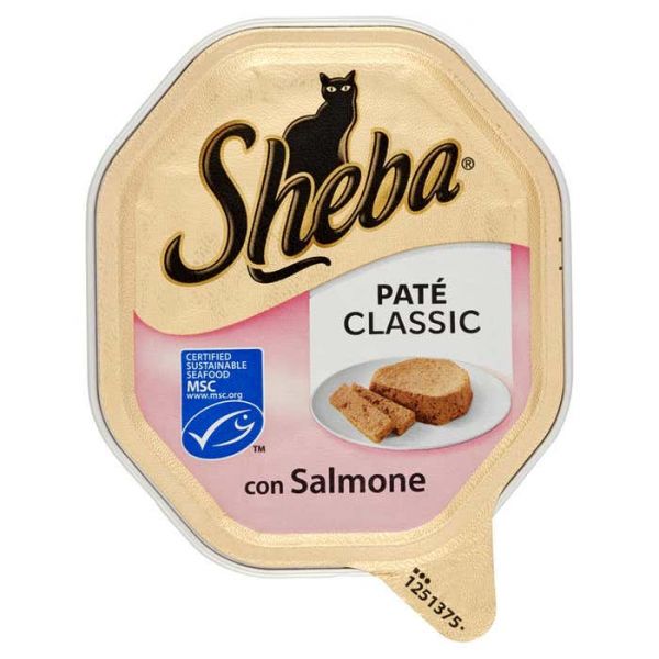 SHEBA PATE' SALMONE per Gatto