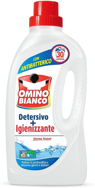OMINO BLANC DÉTERGENT + 30 IGIENIZZANTE LV