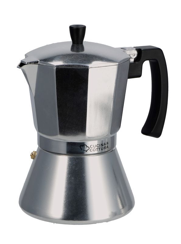 Aluminium-Induktionskaffeemaschine - 9 Tassen 