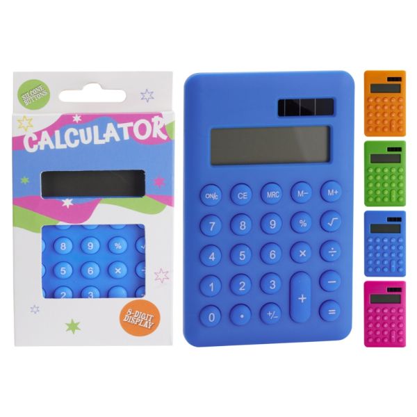 Calculatrice Couleurs Assorties 7x10cm