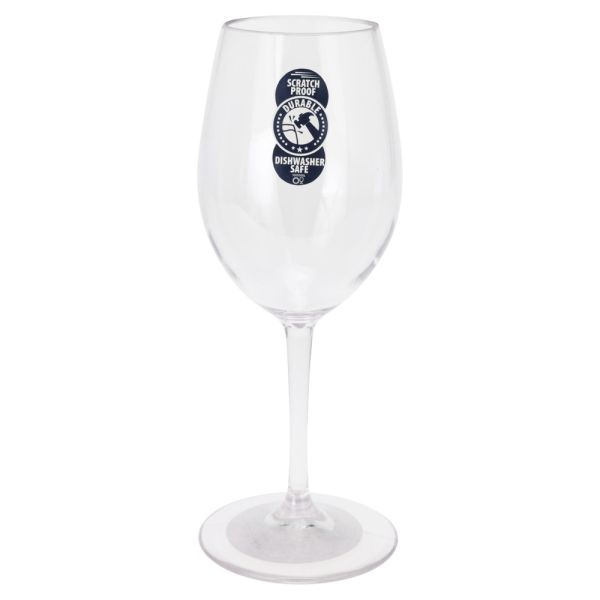 Weinglas aus Kunststoff, 330 ml, 21 cm
