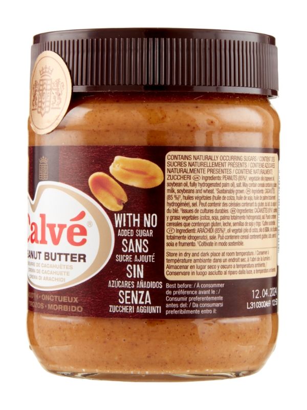 CALVÉ Crema Di Arachidi 350G 