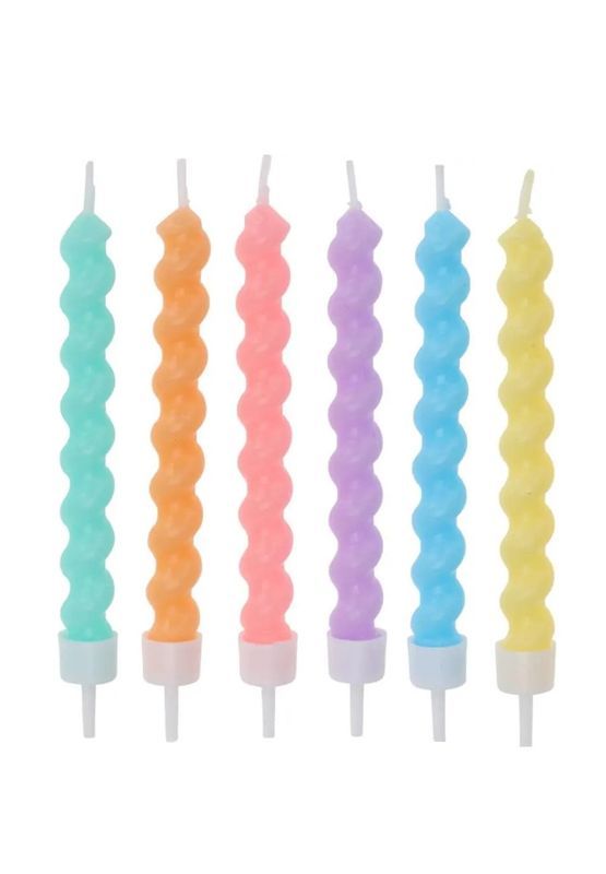 Set De Bougies D'Anniversaire Stick 8Cm