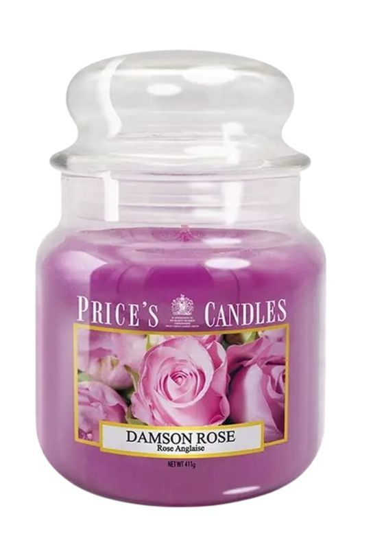 Bougie Moyenne Damson Rose 411G