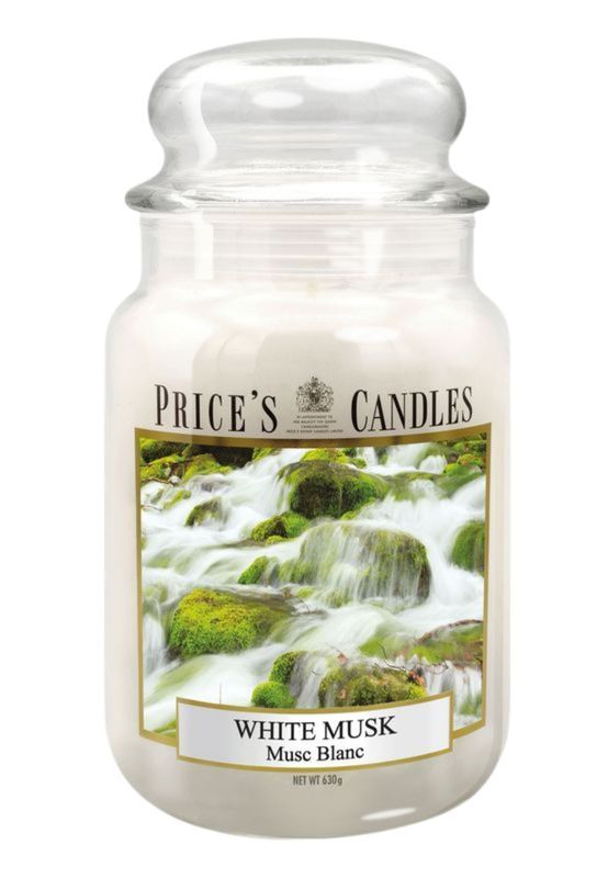 Große Kerze White Musk 630G