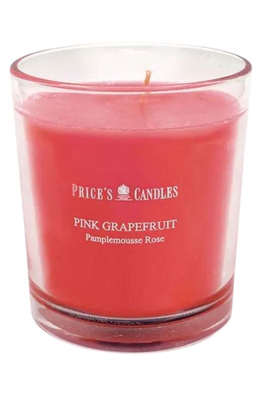 Bicchiere Con Candela Pink Grapefruit 170G
