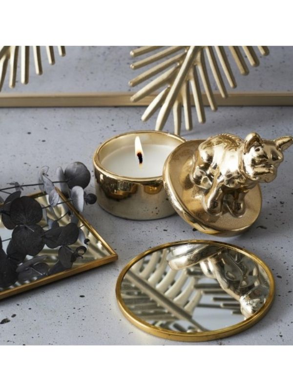 Candela Déco Profumata Bulldog 11X7Cm - Assortito