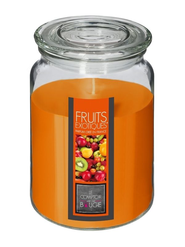 Candela Profumata Con Vaso In Vetro Nina Frutti Esotici 510G