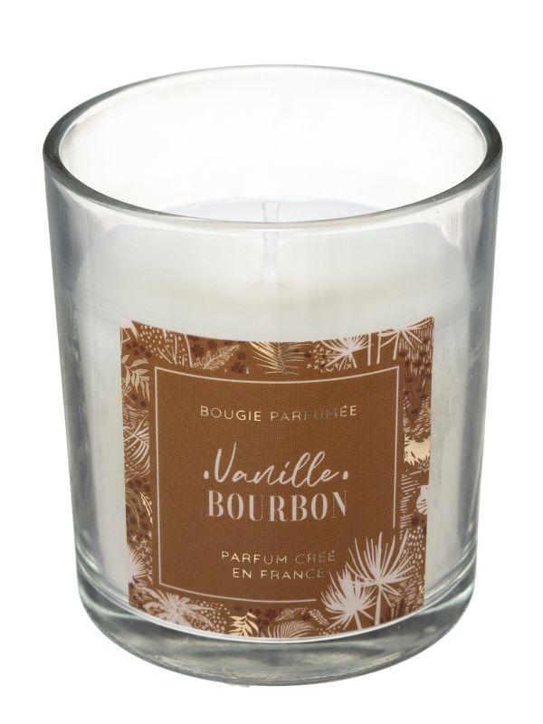 Bougie Parfumée Avec Cloche En Verre Loli Vanille Burbon 130G