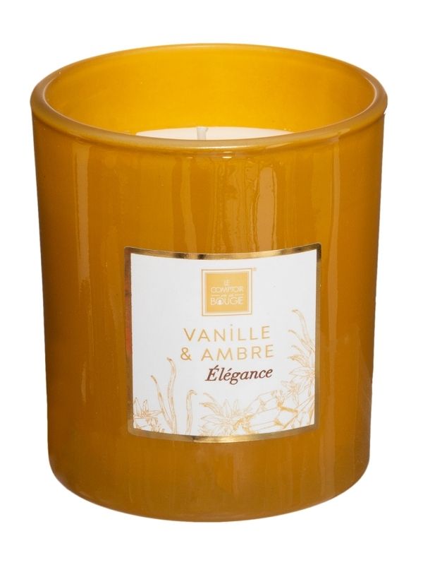 Bougie Parfumée En Pot Maël Vanille Et Ambre 190G