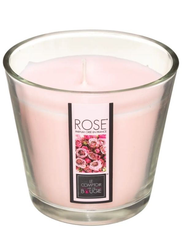 Bougie Parfumée En Verre Nina Rose 190G