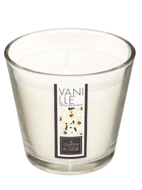 Bougie Parfumée En Verre Nina Vanille 190G