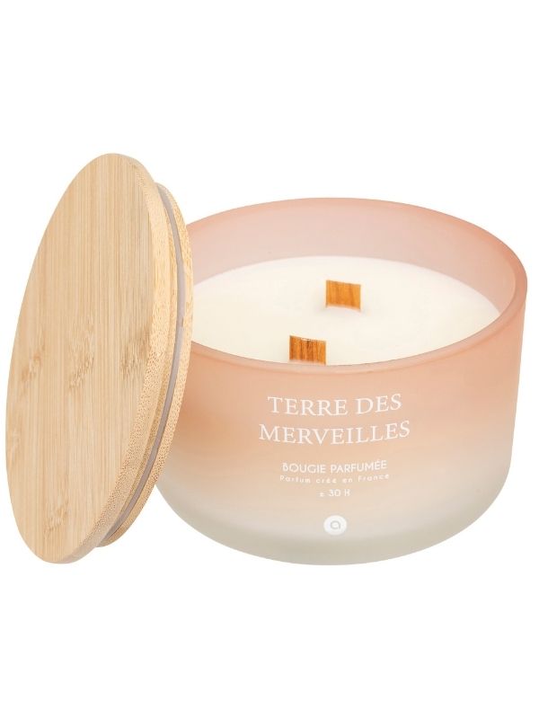 Bougie Parfumée En Pot Sana Terre D'Ailleurs 420G