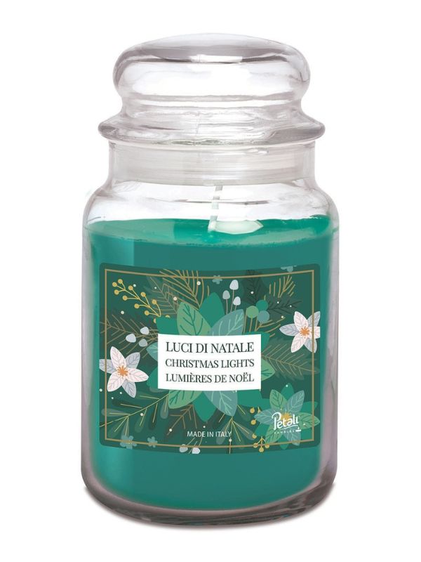 Grande Bougie Lumières De Noël 630G