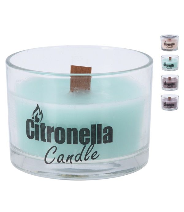 Accessoire De Camping Bougie À La Citronnelle 8Cm - Assortis