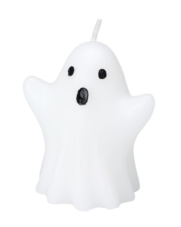 Deco Halloween 2 Candele Fantasma 7Cm