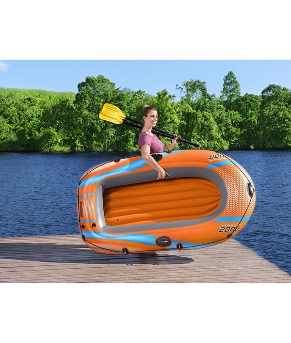 BESTWAY Canotto Gonfiabile Kondor Elite 2000 196X106X31Cm