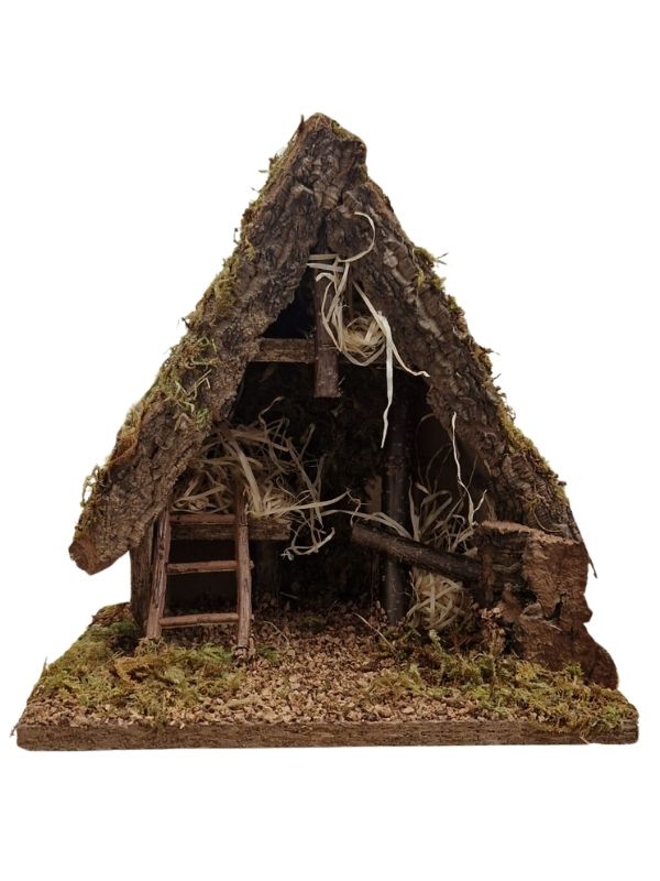 Accessorio Per Presepe Capanna 24X24Cm