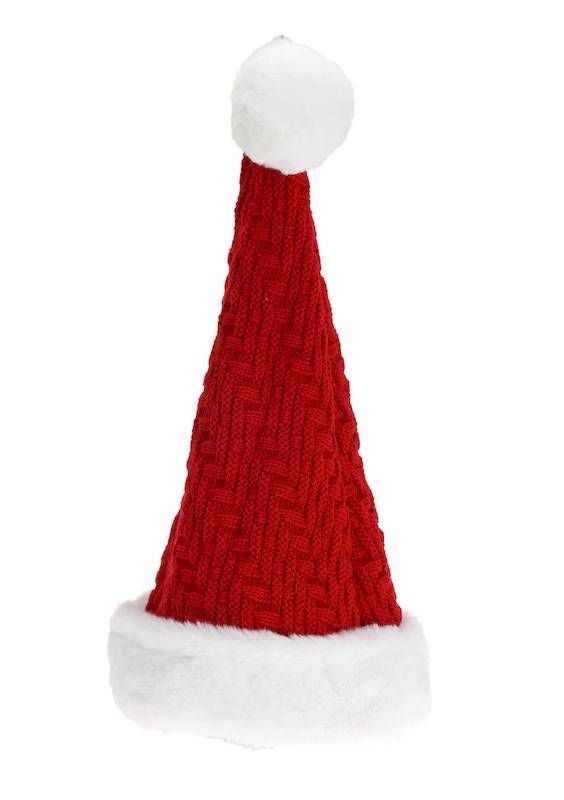 Accessorio Natalizio Cappello Babbo Natale 30X45Cm 