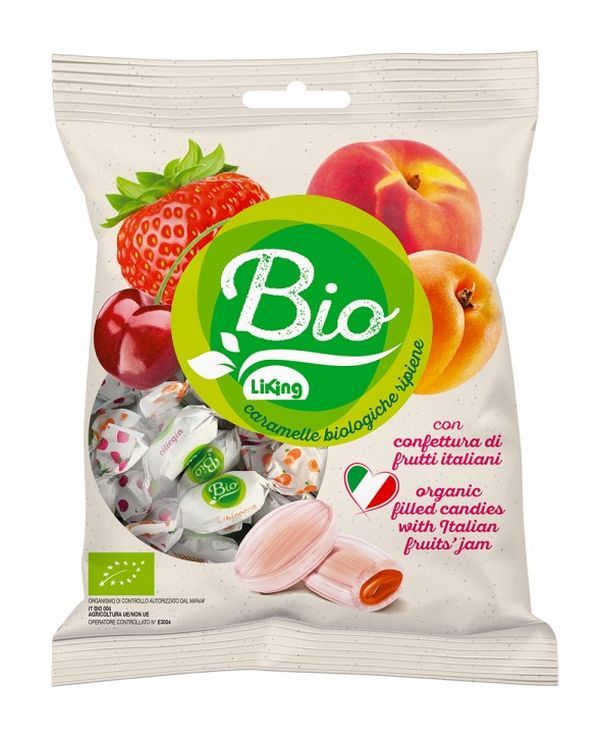 LIKING Caramelle Bio Frutta 200G