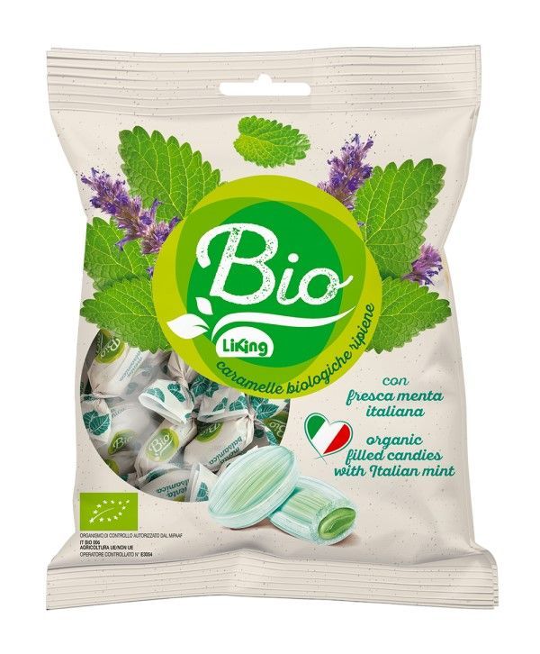 LIKING Caramelle Bio Menta 200G