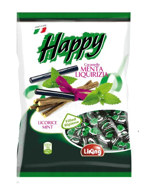 LIKING Süßigkeiten Minze Und Lakritze 200G
