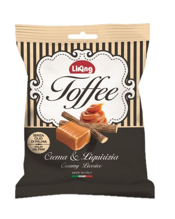LIKING Caramelle Toffee Crema E Liquirizia 200G