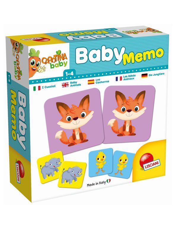 CAROTINA Baby Memo Cuccioli