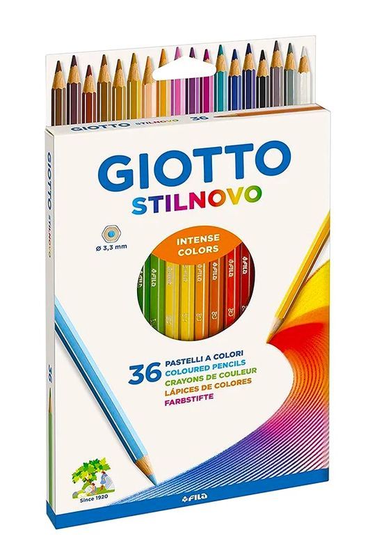 GIOTTO Stilnovo 36 Matite Colori Intensi