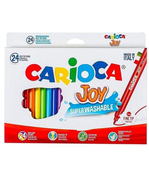 CARIOCA Joy 24 Pennarelli Colore Intenso Lavabili