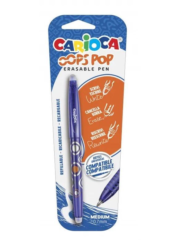 CARIOCA Penna Cancellabile Blu 