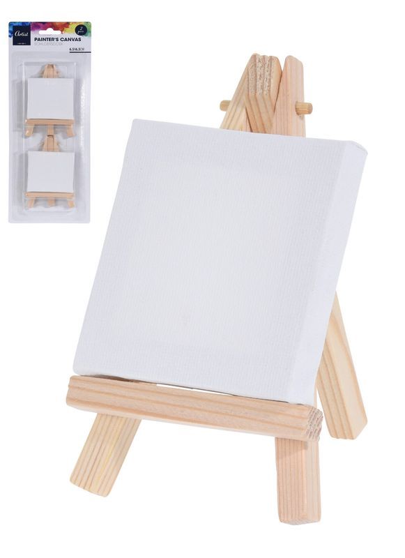  Tela Da Pittura 2 Pezzi Mini
