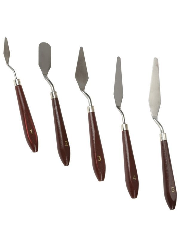  Hobbyset Spachtelmesser 5 Stücke - Sortiert