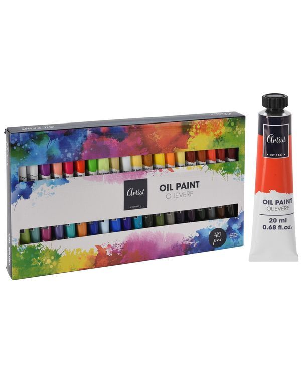  Kit De Couleurs Huile 40 Pièces 20Ml