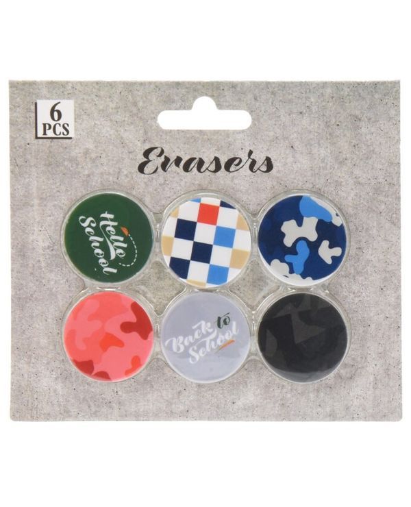  Gomme 6 Pièces 3Cm