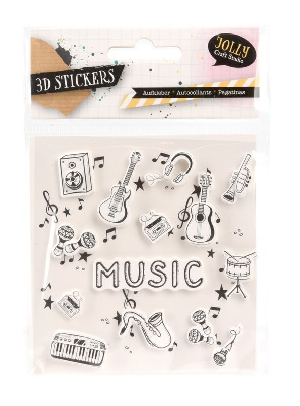  Hobby Set 3D Stickers 