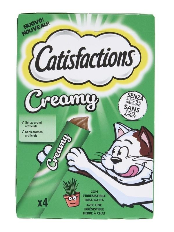 CATISFACTION Snacks Creamy Cataire 4X10G