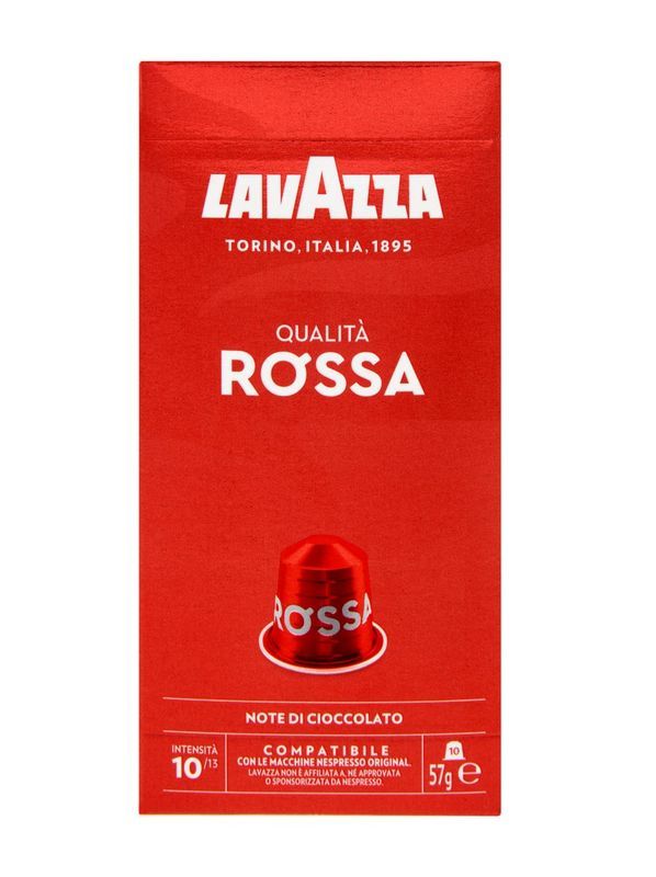 LAVAZZA 10 Capsules De Café Qualité Rouge Compatible Nespresso 57G