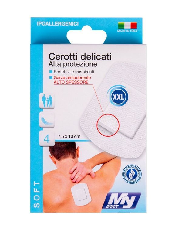 Cerotti Soft Ipoallergenici 4 Pezzi