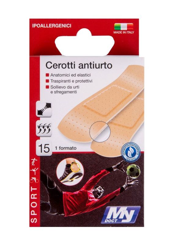 Patchs Sport Antichoc 15 Pièces
