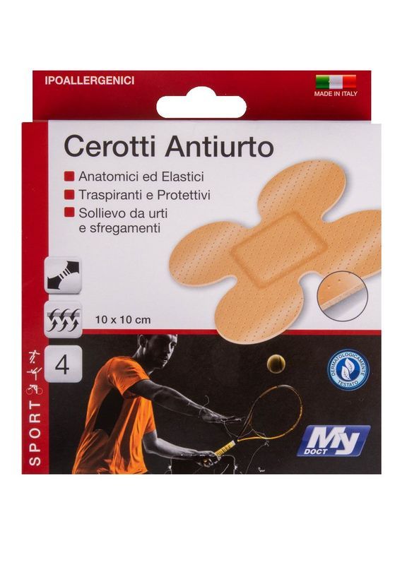 Patchs Sport Antichoc 4 Pièces
