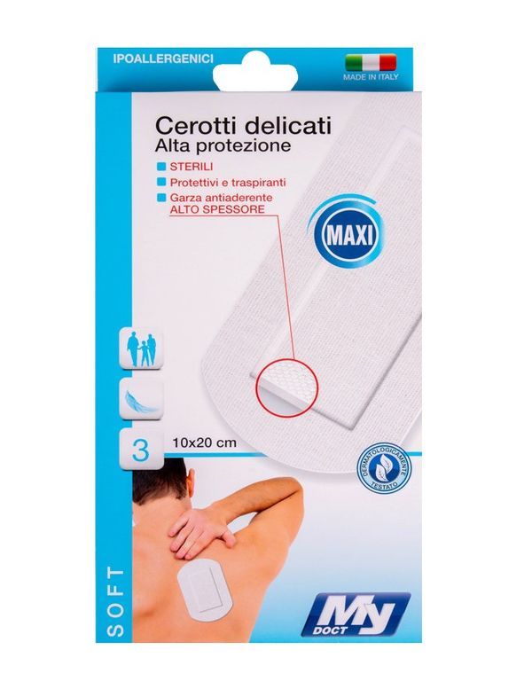 Cerotti Soft Ipoallergenici 3 Pezzi